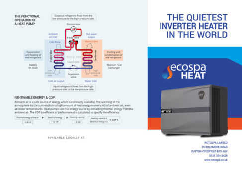 EcoSpa Heat 9kW Air Source Heat Pump 3